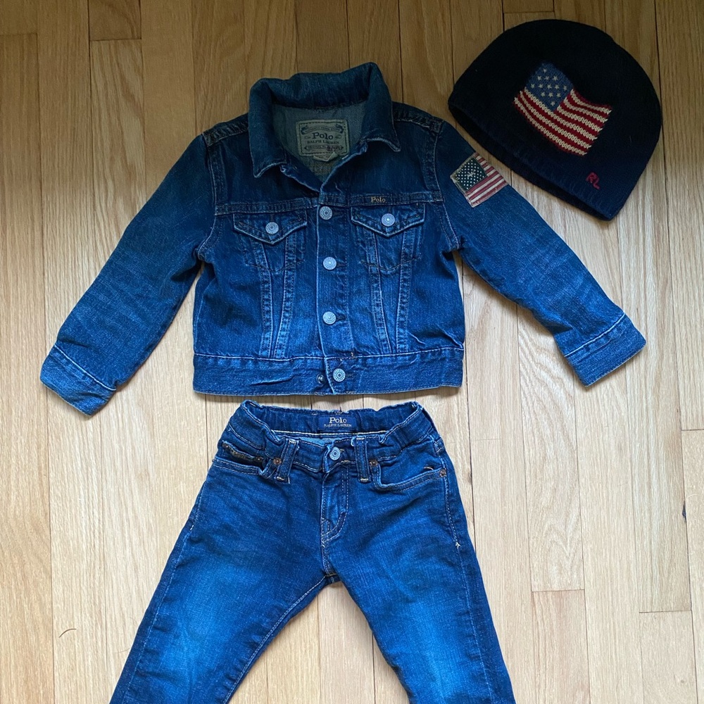 Polo Ralph Lauren Kids Denim Set